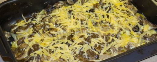 Шаг 19: куриных грудок филе под шубой в духовке