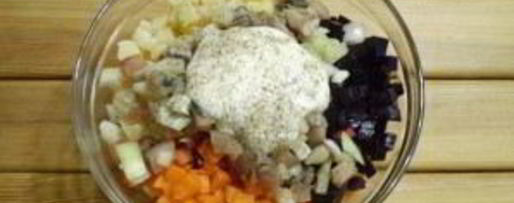 Шаг 3: ленивой селедки под шубой