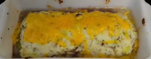 Шаг 4: мясного хлеба под шубой