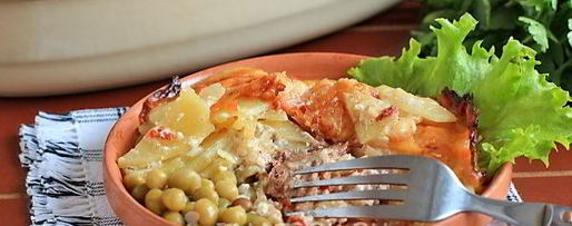 Шаг 13: мяса под шубой в духовке