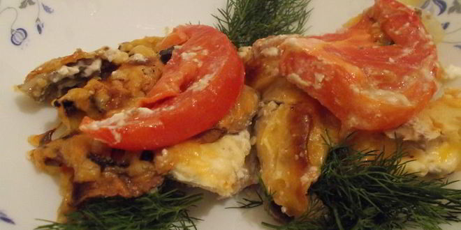 Рецепт мяса под шубой