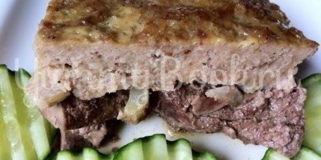 Рецепт печени под шубой