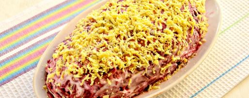 Шаг 5: праздничной селедки под шубой