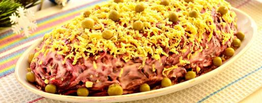 Шаг 6: праздничной селедки под шубой