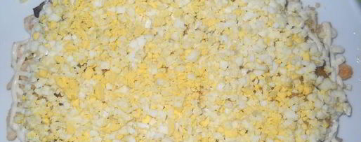 Шаг 7: салата курочка под шубой