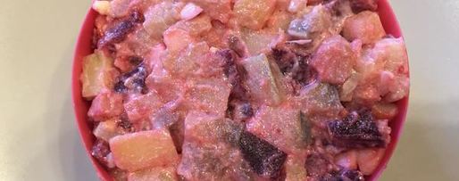 Шаг 4: салата ленивая селедка под шубой