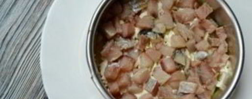 Шаг 4: салата под шубой классический