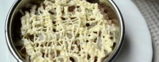 Шаг 5: салата под шубой классический