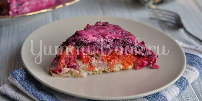 Рецепт салата сельдь под шубой