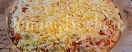 Шаг 5: салата сельдь под шубой