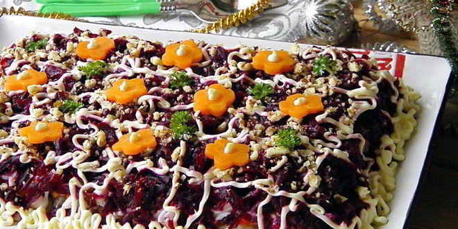 Рецепт салата селедка под шубой