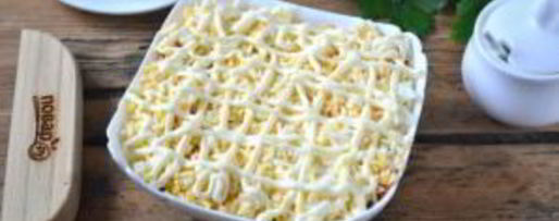 Шаг 4: салата шпроты под шубой