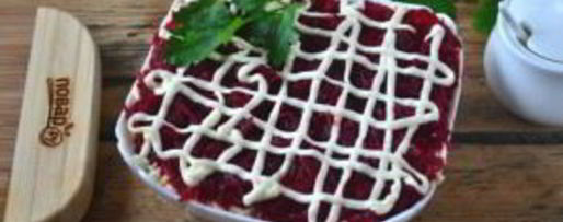 Шаг 6: салата шпроты под шубой