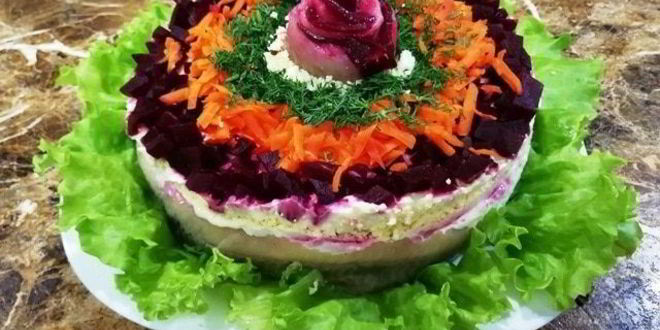 Рецепт салата шуба под сельдью