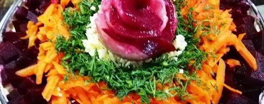 Шаг 15: салата шуба под сельдью