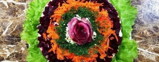 Шаг 16: салата шуба под сельдью