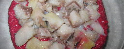 Шаг 4: салата-суфле селедка под шубой