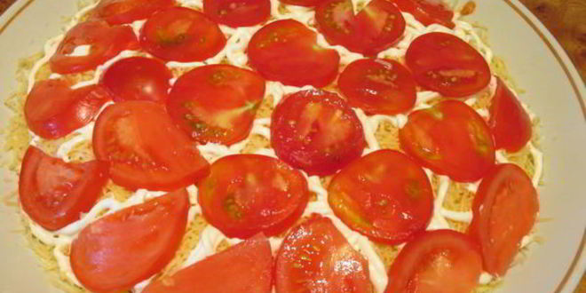 Рецепт сельди под шубой из помидор