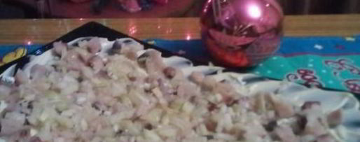 Шаг 1: сельди под шубой