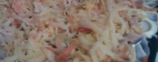 Шаг 3: сельди под шубой