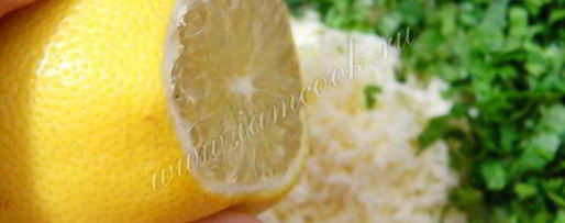 Шаг 9: селедки под легкой шубой с яблоком