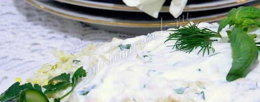 Шаг 12: селедки под легкой шубой с яблоком