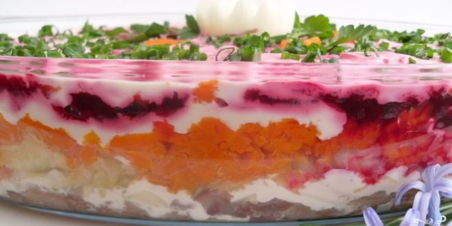 Рецепт селедки под шубой без лука