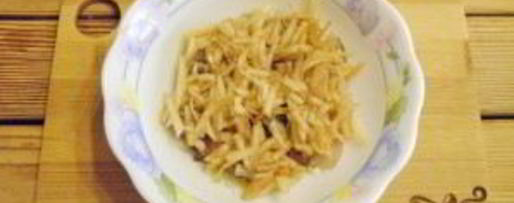 Шаг 4: селедки под шубой без моркови