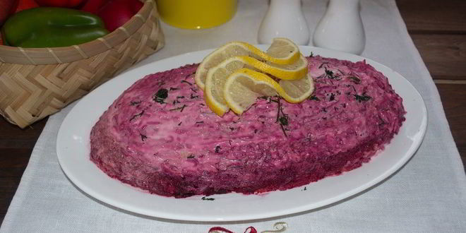 Рецепт селедки под шубой без яблок и яиц