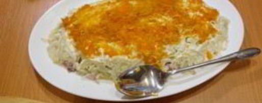 Шаг 2: селедки под шубой без яблок и яиц