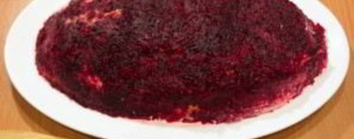 Шаг 4: селедки под шубой без яблок и яиц