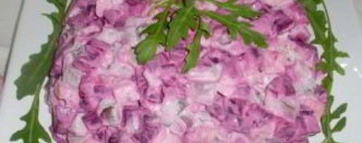 Шаг 6: селедки под шубой кубиками