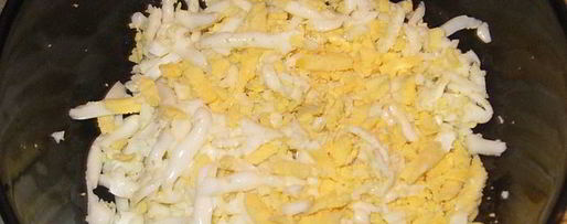 Шаг 3: селедки под шубой нежная