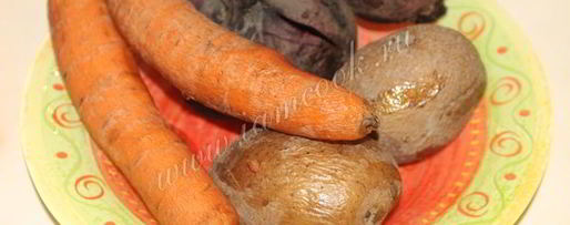 Шаг 2: селедки под шубой рулетом