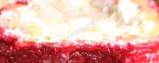 Шаг 16: селедки под шубой рулетом