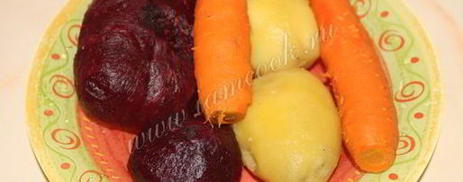 Шаг 3: селедки под шубой рулетом