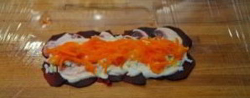 Шаг 2: селедки под шубой с горчичным соусом