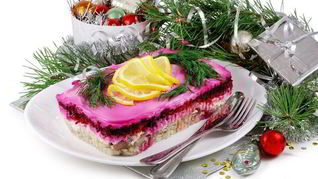 Рецепт Селедки под шубой с яйцом