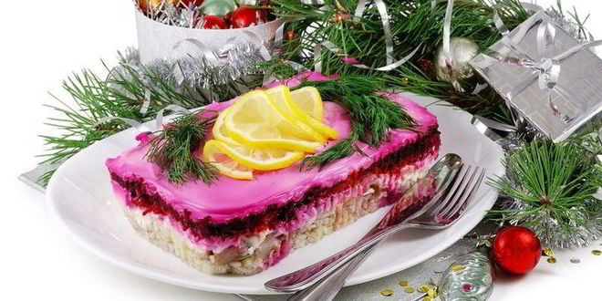 Рецепт селедки под шубой с яйцом