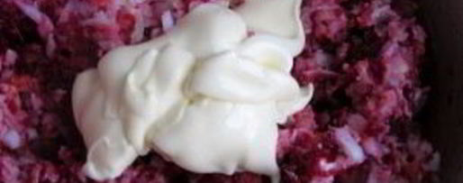 Шаг 2: селедки под шубой шариками