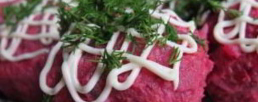 Шаг 5: селедки под шубой шариками