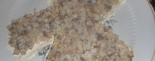 Шаг 5: селедочки под шубой в новом стиле