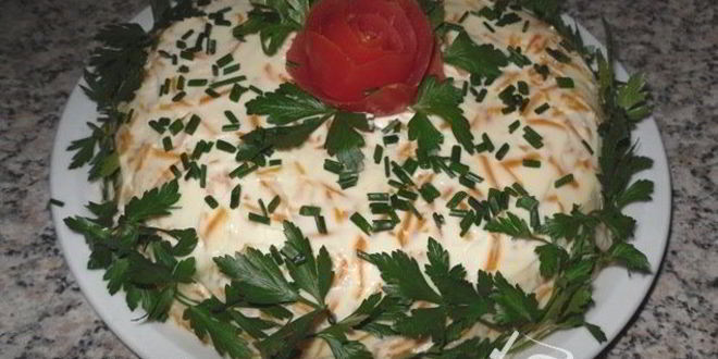 Рецепт семги под шубой