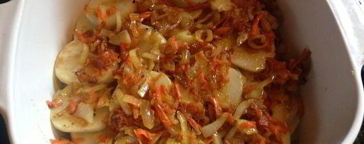 Шаг 4: свинины под шубой в духовке