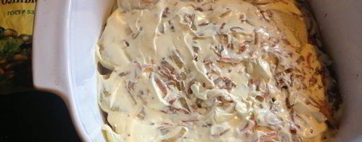 Шаг 5: свинины под шубой в духовке