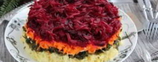 Шаг 5: вегетарианской селедки под шубой