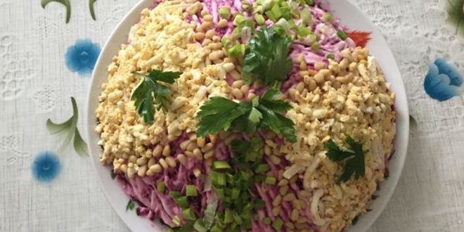 Рецепт весенней селедки под шубой