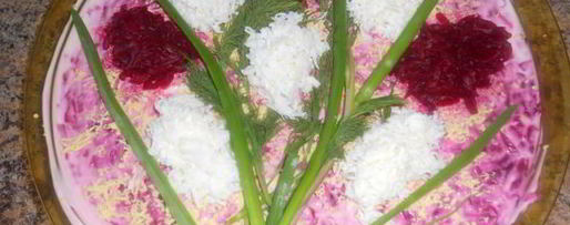 Шаг 7: весенней селедки под шубой