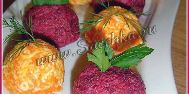 Рецепт закуски селедка под шубой