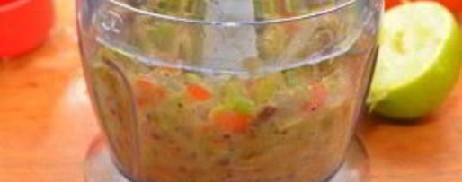 Шаг 3: салата с фисташками